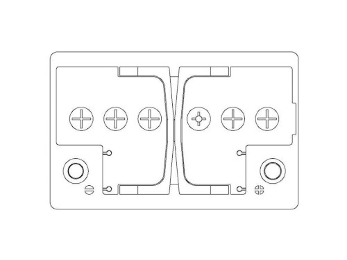 Autobaterie 12V 110Ah AUTOPART GALAXY SILVER 950A 353x175x190mm